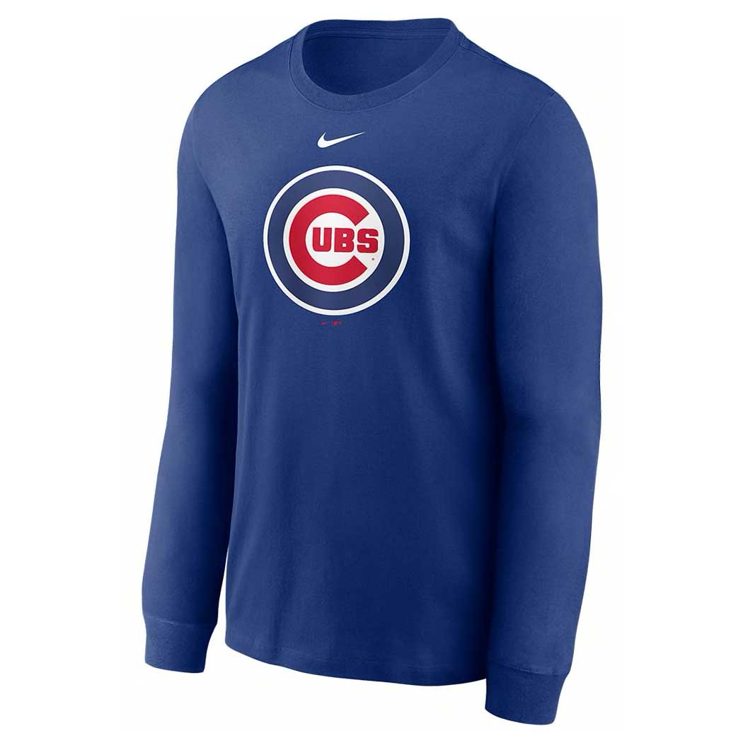 MLB Chicago Cubs Men's Long Sleeve Core T-Shirt - S