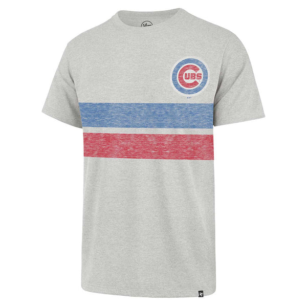 Chicago Cubs Relay Stripe-Through Franklin T-Shirt