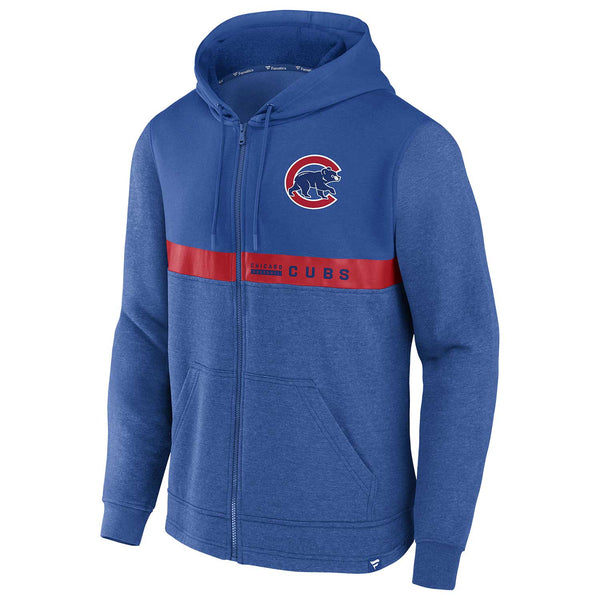 Chicago Cubs Ultimate Champion Fleece Full-Zip Hooded Sweatshirt