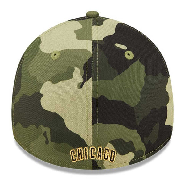 Chicago Cubs 2022 Armed Forces Day 39THIRTY Flex Fit Cap
