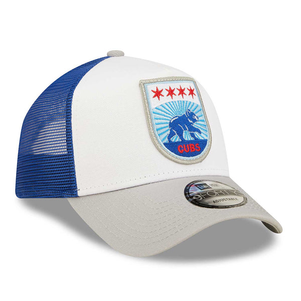 Chicago Cubs Youth Fresh Bear 9FORTY Trucker Cap