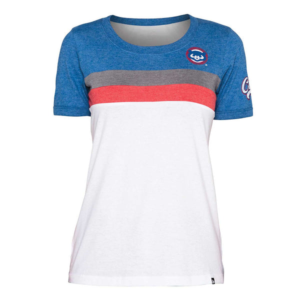 Chicago Cubs Women's 1984 Bi-Blend Crew T-Shirt