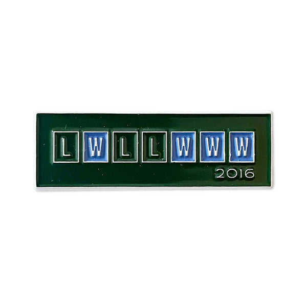 2016 World Series W-L Pin