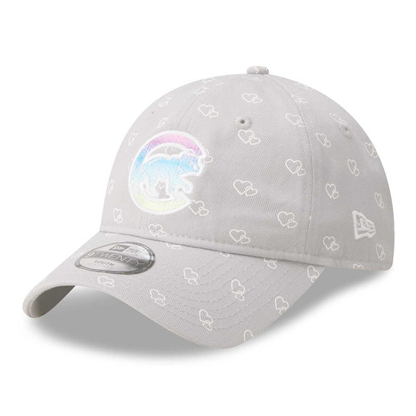 Chicago Cubs Youth Walking Bear Logo Pop 9TWENTY Adjustable Cap