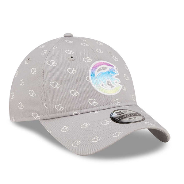 Chicago Cubs Youth Walking Bear Logo Pop 9TWENTY Adjustable Cap