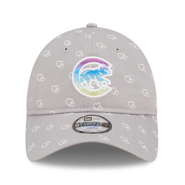 Chicago Cubs Youth Walking Bear Logo Pop 9TWENTY Adjustable Cap