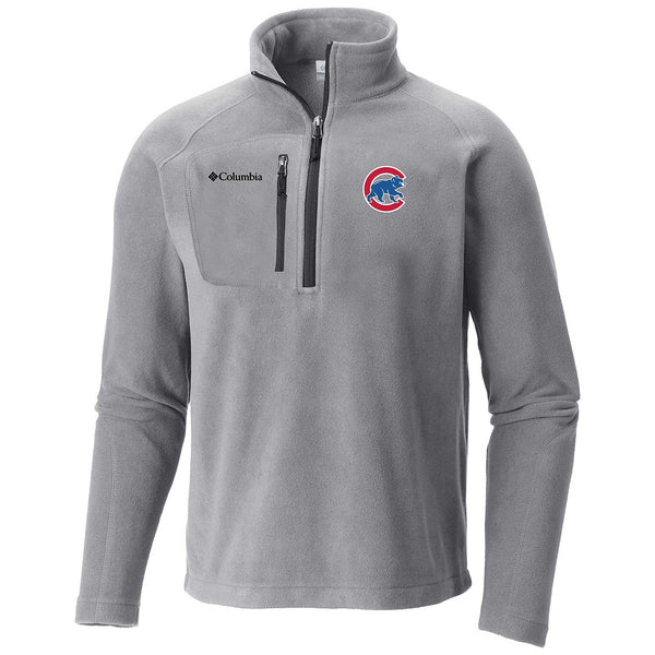 Chicago Cubs Columbia Fast Trek III Bullseye Half-Zip Fleece Jacket X-Large