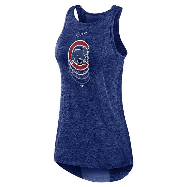 Chicago Cubs Nike Women's Logo Fade DriFIT Tank Top