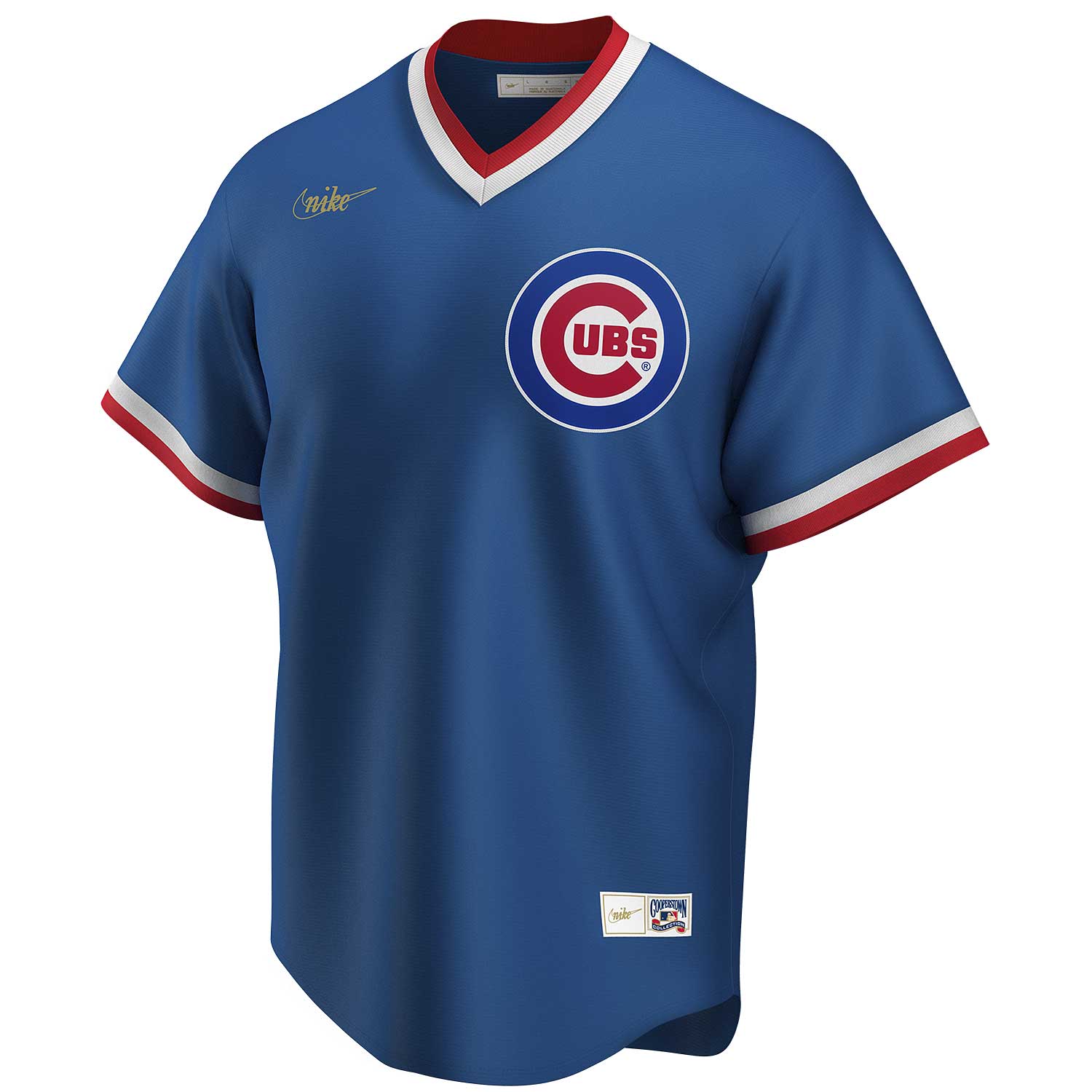 Nike Men's Chicago Cubs Royal Road Cooperstown Collection Team Jersey