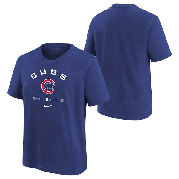 Chicago Cubs Youth AC DriFIT Early Work Performance T-Shirt