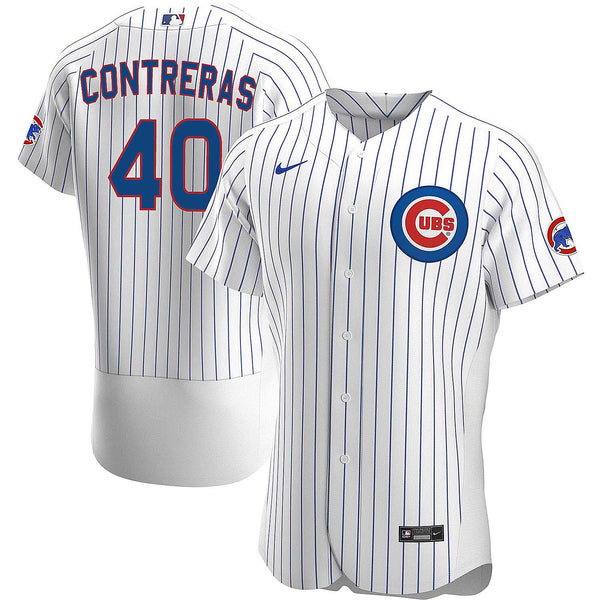 Chicago Cubs Willson Contreras Nike Home Authentic Jersey