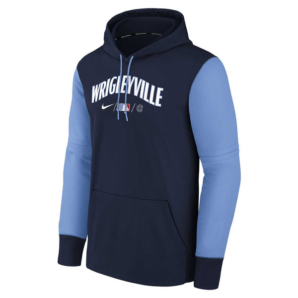 Chicago Cubs Youth Nike City Connect AC Thermal Hooded Sweatshirt