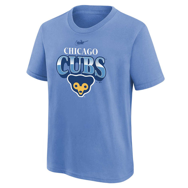 Chicago Cubs Preschool Nike Cooperstown Rewind Arch T-Shirt