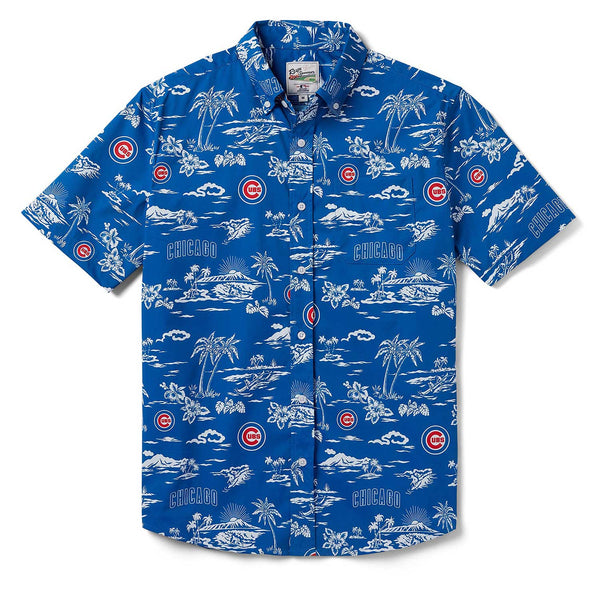 Chicago Cubs Kekai Performance Hawaiian Shirt