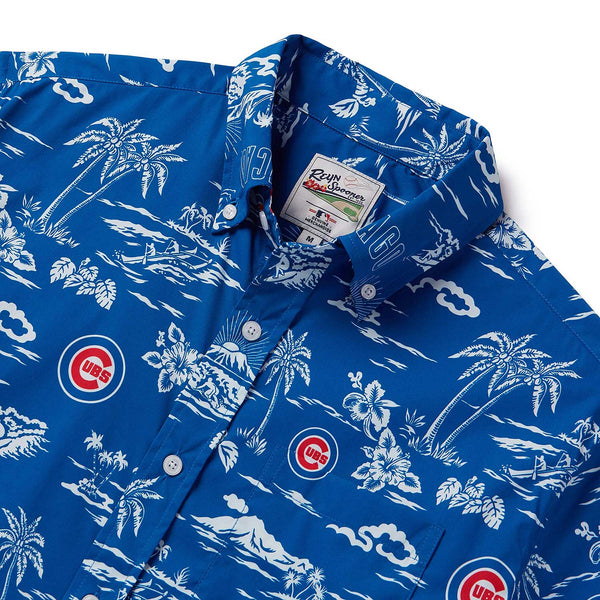 Chicago Cubs Kekai Performance Hawaiian Shirt
