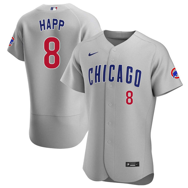 Chicago Cubs Ian Happ Nike Road Authentic Jersey 48 = X-Large