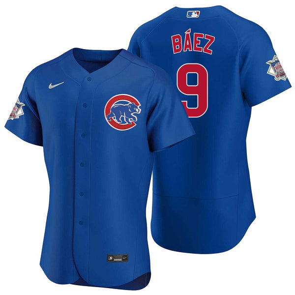Chicago Cubs Javier Baez Nike Alternate Authentic Jersey