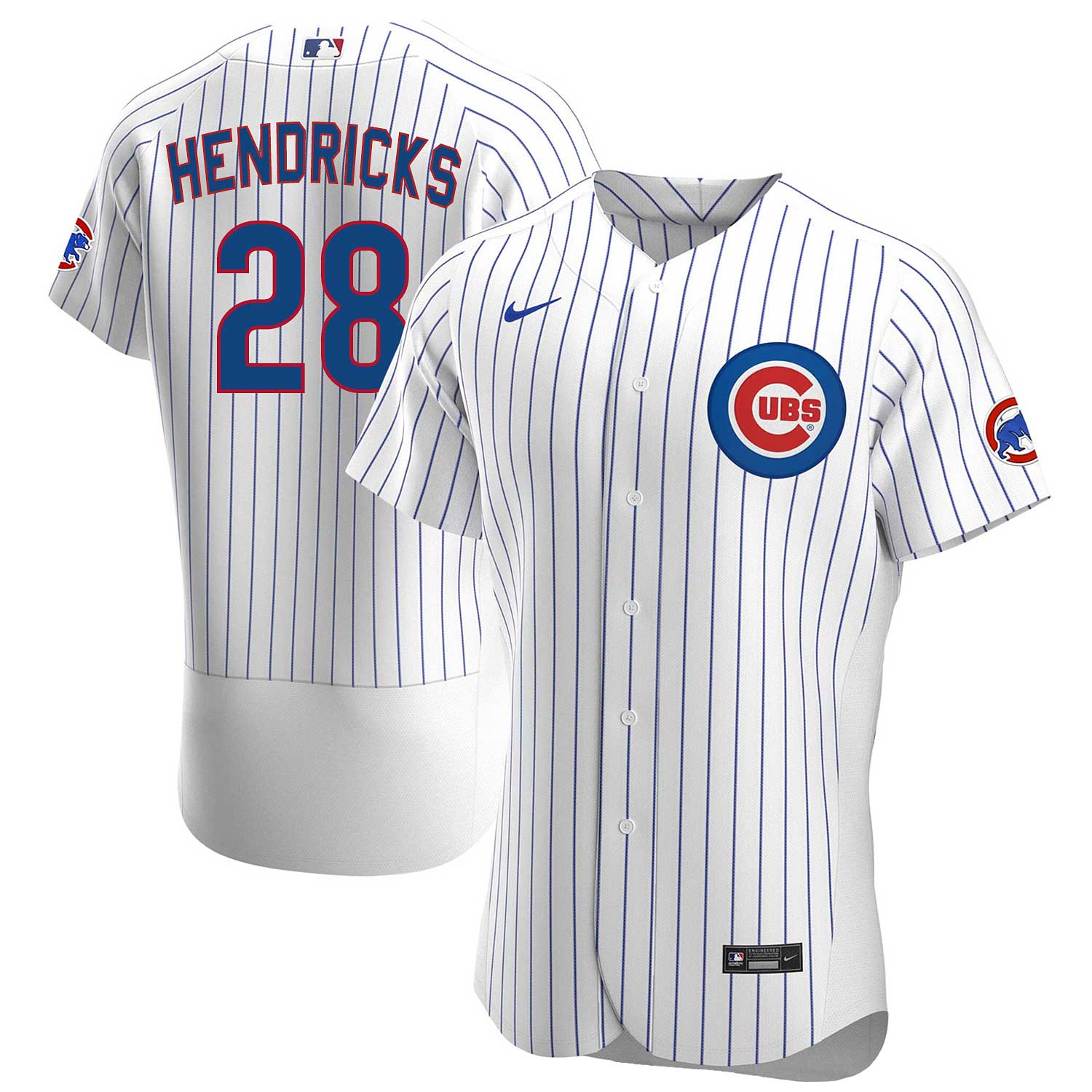Chicago Cubs Kyle Hendricks Nike Home Authentic Jersey 44 = Medium / Large