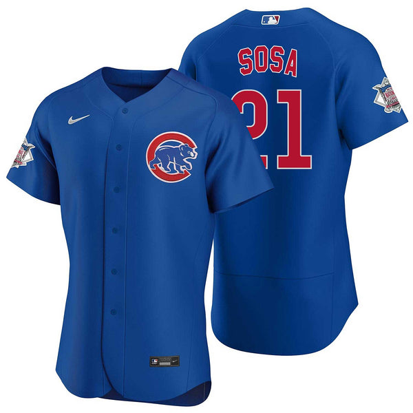 Chicago Cubs Sammy Sosa Nike Alternate Authentic Jersey – Wrigleyville  Sports