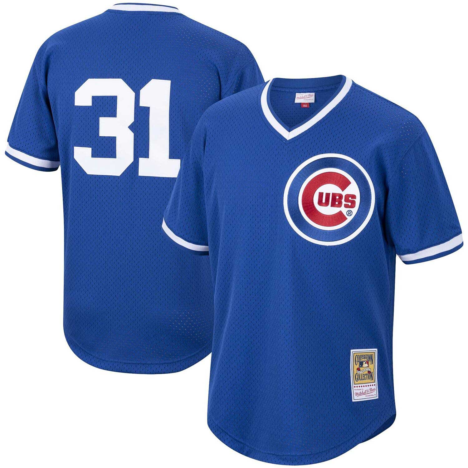 Chicago Cubs 1987 Greg Maddux Pullover Batting Practice Jersey –  Wrigleyville Sports