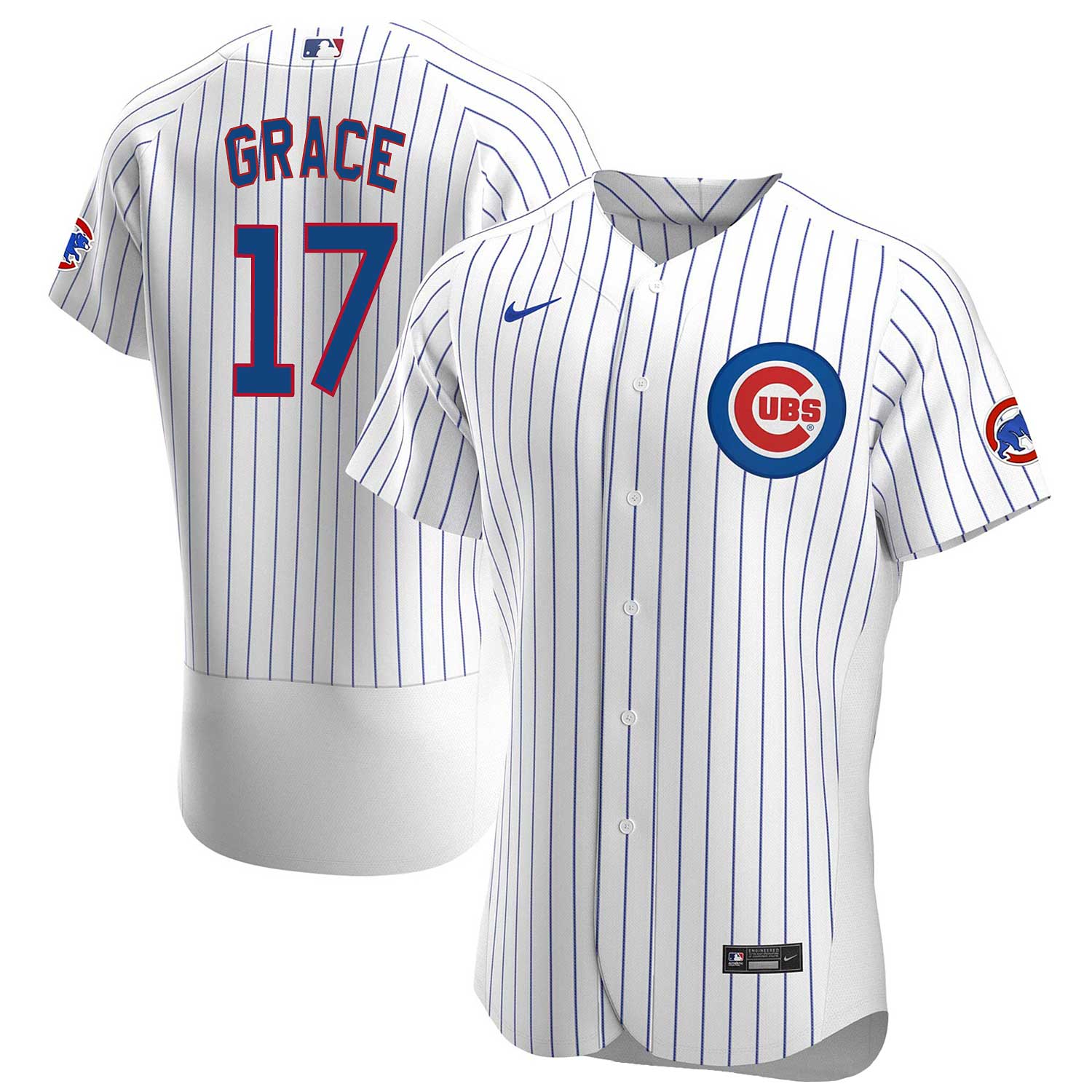 Chicago Cubs Mark Grace Nike Home Authentic Jersey 52 = XX-Large