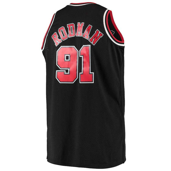 Chicago Bulls Dennis Rodman 1998 Swingman Alternate Replica Jersey