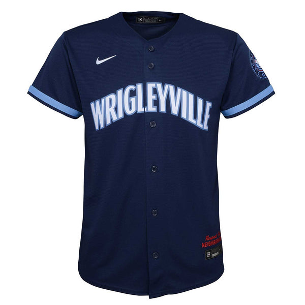 Chicago Cubs Youth Nike City Connect Replica Jersey – Wrigleyville