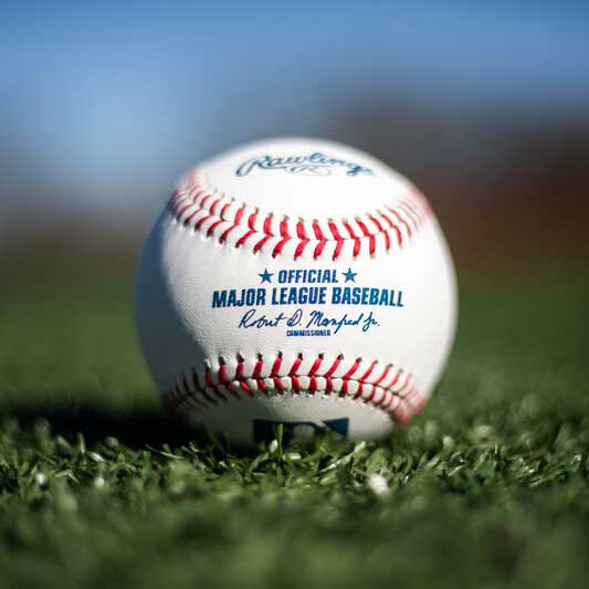 Official MLB Game Ball Wrigleyville Sports