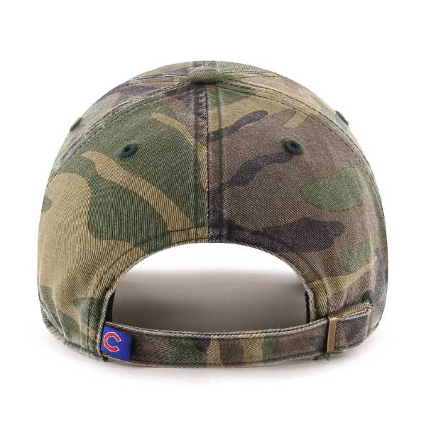 Chicago Cubs Camo Clean Up Adjustable Cap