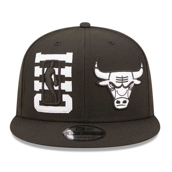 Chicago Bulls 2022 NBA Draft Black 9FIFTY Snapback Cap