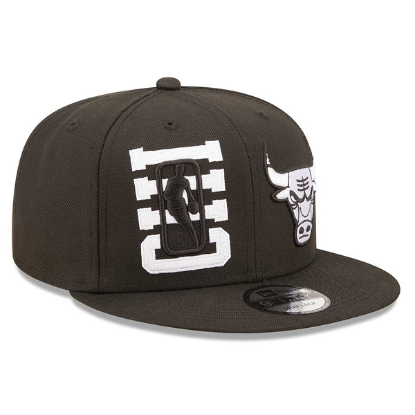 Chicago Bulls 2022 NBA Draft Black 9FIFTY Snapback Cap