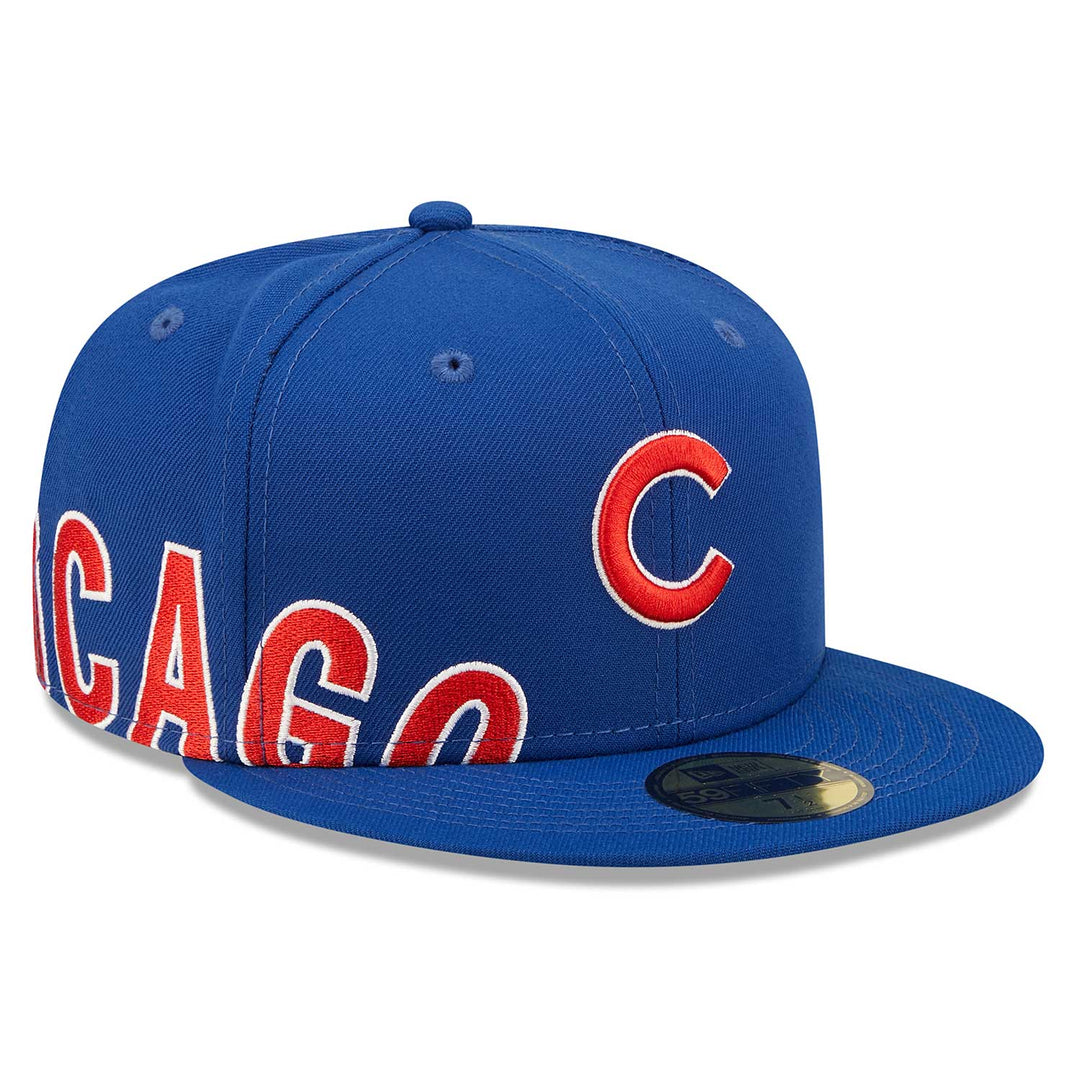 Chicago Cubs Quick Turn Side Split 59FIFTY Fitted Cap Wrigleyville Sports