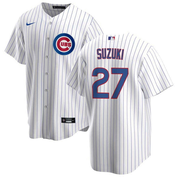 Chicago Cubs Seiya Suzuki Nike Home Replica Jersey