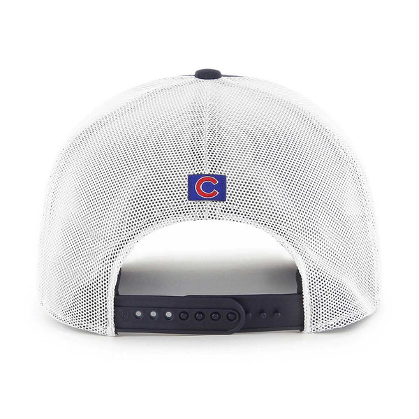 Chicago Cubs Navy Flag Hill Rope Trucker Cap