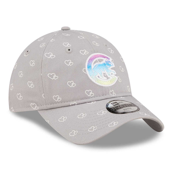 Chicago Cubs Toddler Girls Walking Bear Logo Pop 9TWENTY Adjustable Cap