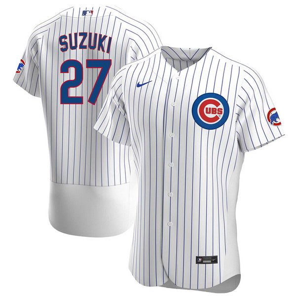Chicago Cubs Seiya Suzuki Nike Home Authentic Jersey