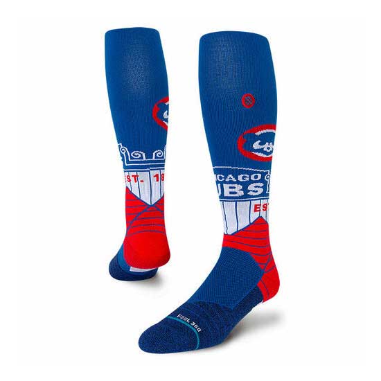 Chicago Cubs Cubby Bear Diamond Pro Performance Socks