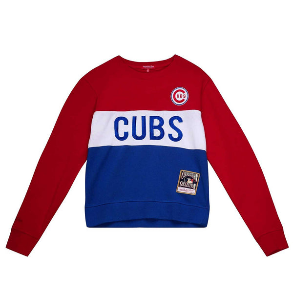 Chicago Cubs Ladies Color Block 2.0 Crew Sweatshirt – Wrigleyville Sports