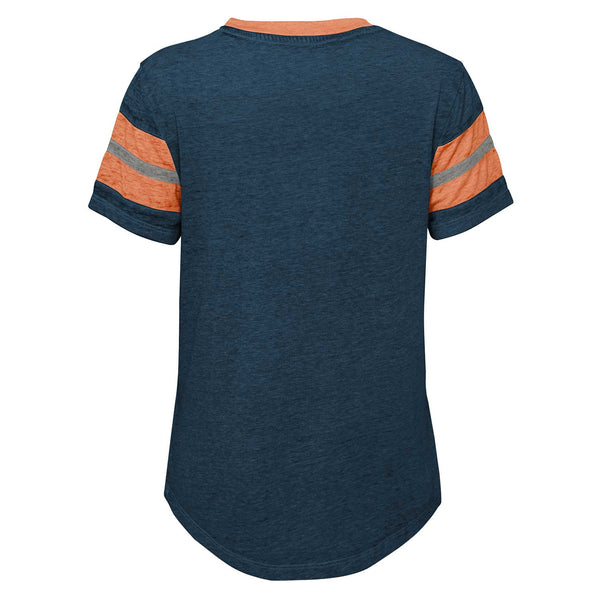 Chicago Bears Youth Girls Ride The Wave T-Shirt