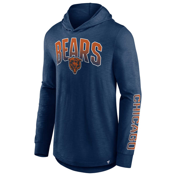 Chicago Bears Icon Slub Lightweight Hooded Sweatshirt
