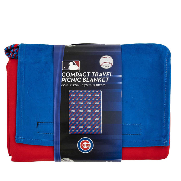 Chicago Cubs Compact Travel Picnic Blanket