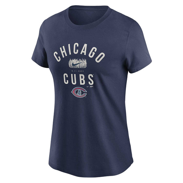 Chicago Cubs Women's 2022 Field Of Dreams Nike Team Lockup T-Shirt