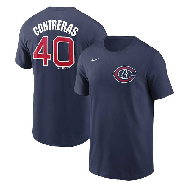 Chicago Cubs Wilson Contreras 2022 Field of Dreams Name & Number T-Shirt