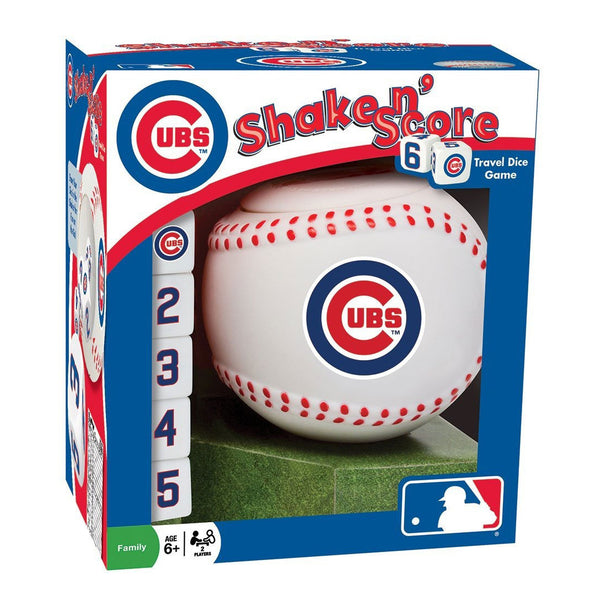 Chicago Cubs Shake n' Score Dice Game