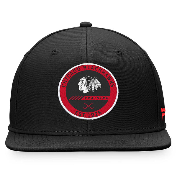 Chicago Blackhawks Fanatics Branded Snapback Hat - Gray/Red