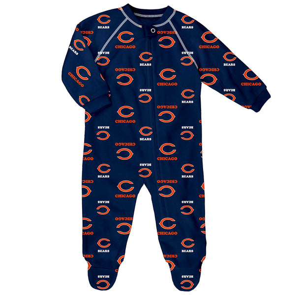 Chicago Bears Infant Full-Zip Coverall
