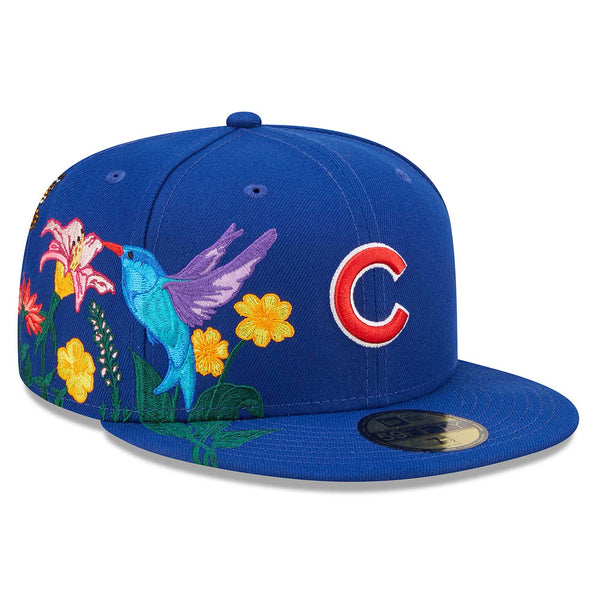 Chicago Cubs Quick Turn Blooming 59FIFTY Fitted Cap