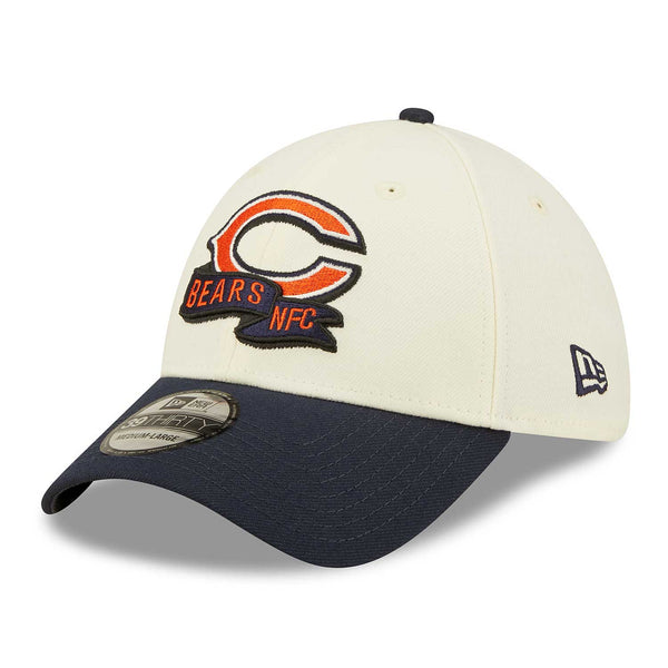 Chicago Bears Cream 2022 Sideline 39THIRTY Flex Fit Cap – Wrigleyville  Sports