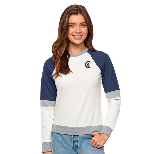 Chicago Cubs Women's 1914 Cooperstown Avenue Crew Sweatshirt