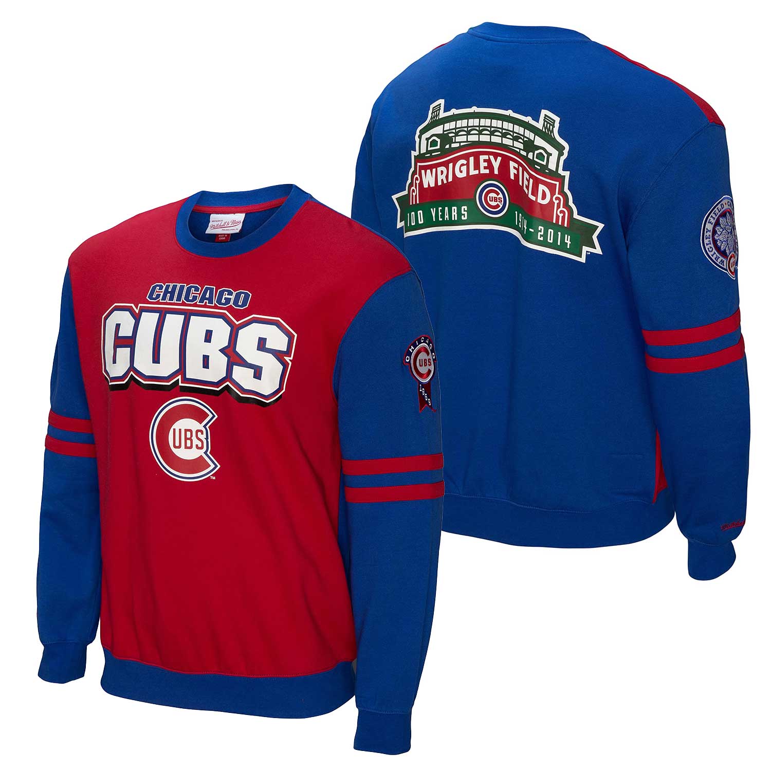 Chicago Cubs All Over 2.0 Crew Sweatshirt XX-Large